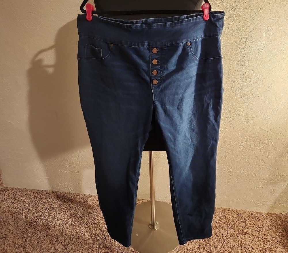 DG2 Diane Gilman Straight Leg Jeans 2XT